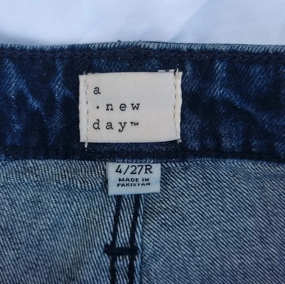 NWT- A New Day high rise blue jeans. C36 - Picture 5 of 9